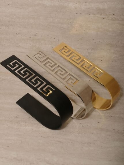 Lüks Lazer Versace Kesim Kol Bağı