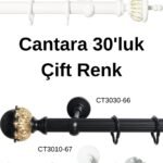 Cantara Rustik 30'luk Model Çift Renk