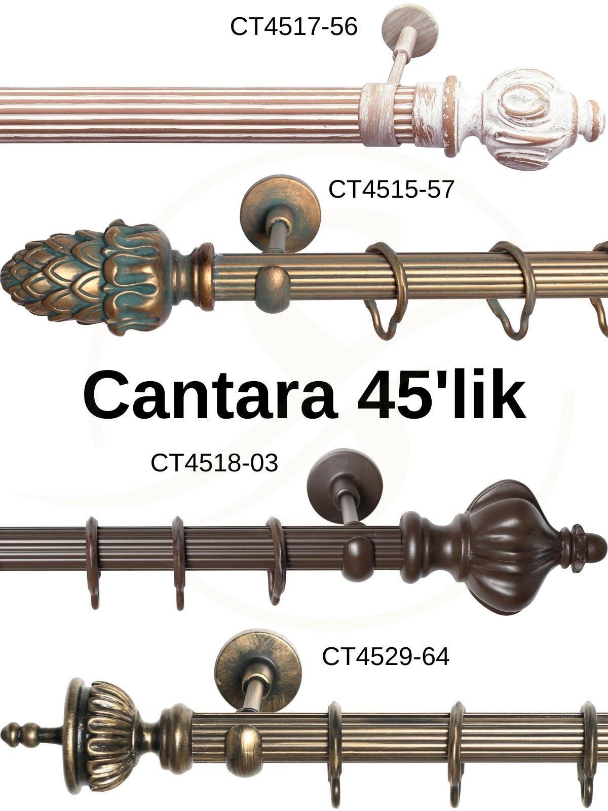 Cantara 45 lik Model KApak Cantara Rustik 45'lik Model - Görsel 1