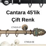 Cantara Rustik 45'lik Model Çift Renk
